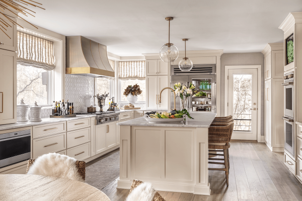 Luxury kitchen remodel professional photography